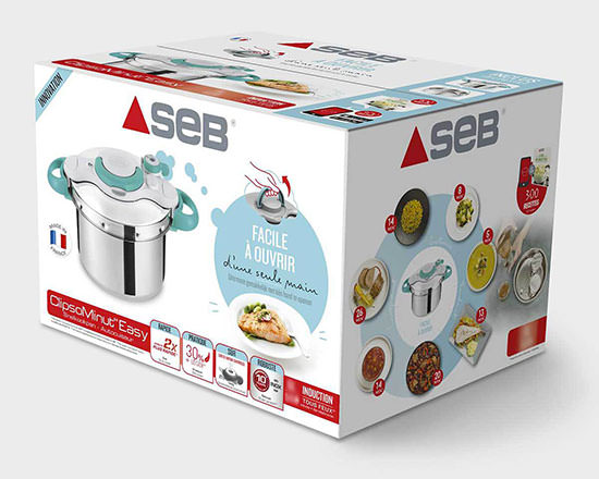 Cocotte-minute SEB Clipso Easy 9L Induction