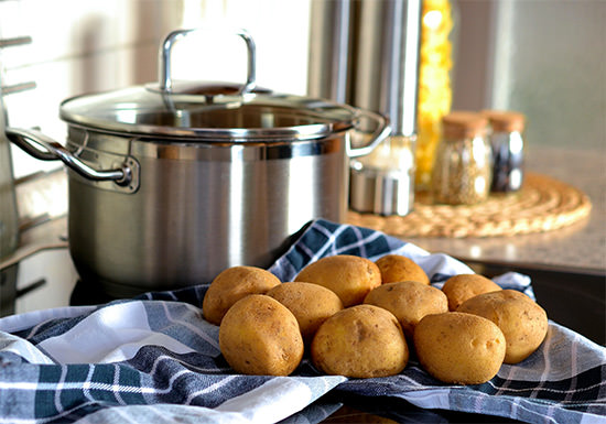 pommes de terre cocotte-minute